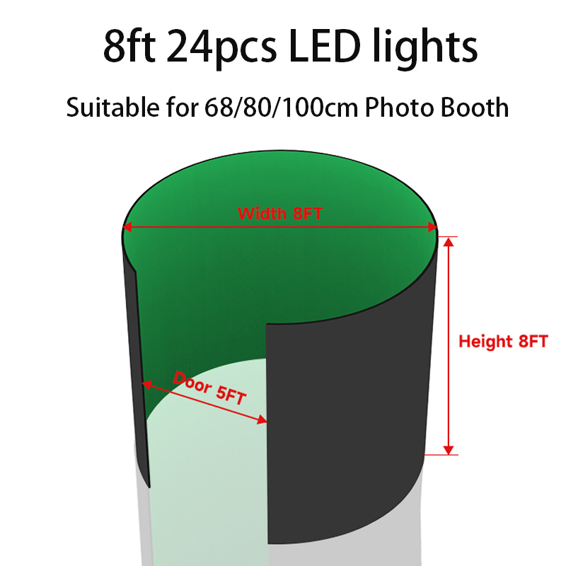 360 Photo Booth Enclosure Free - огляд і ціна Photography Lighting And Backdrop Kits